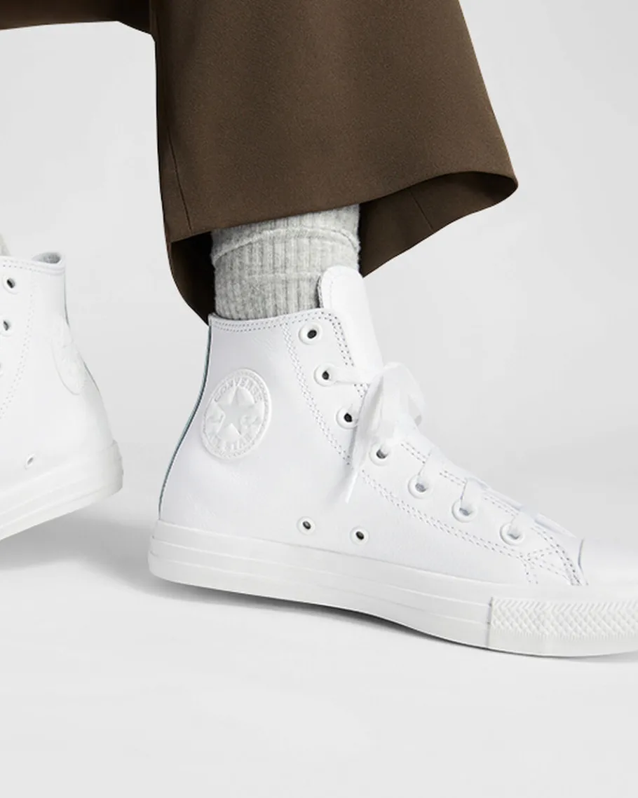 Converse Chuck Taylor All Star Mono Leather*Mujer Corte Alto | Corte Alto