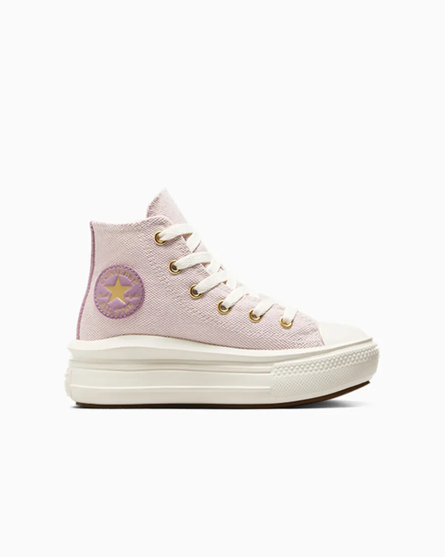 Converse Chuck Taylor All Star Move Platform Gold Luxe*Niños Niños Pequeños (4-8 Años) | Niña