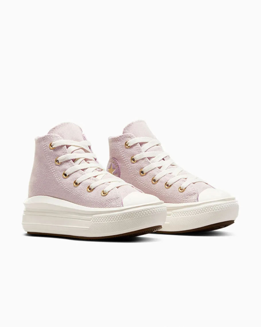 Converse Chuck Taylor All Star Move Platform Gold Luxe*Niños Niños Pequeños (4-8 Años) | Niña