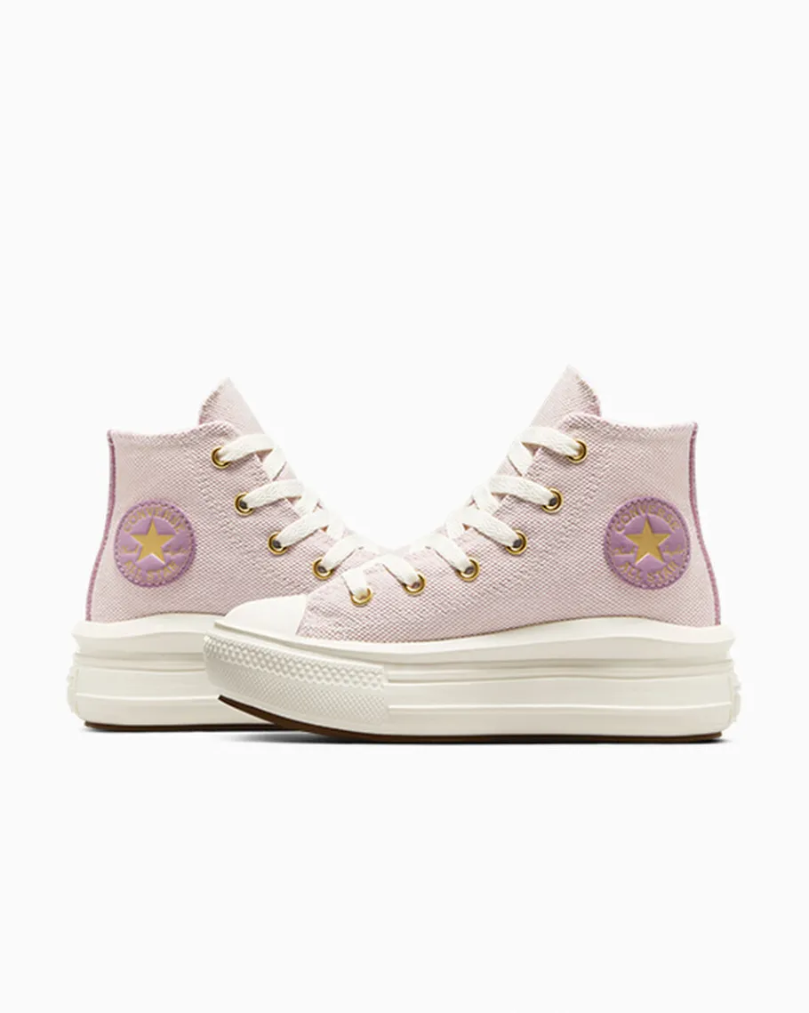 Converse Chuck Taylor All Star Move Platform Gold Luxe*Niños Niños Pequeños (4-8 Años) | Niña