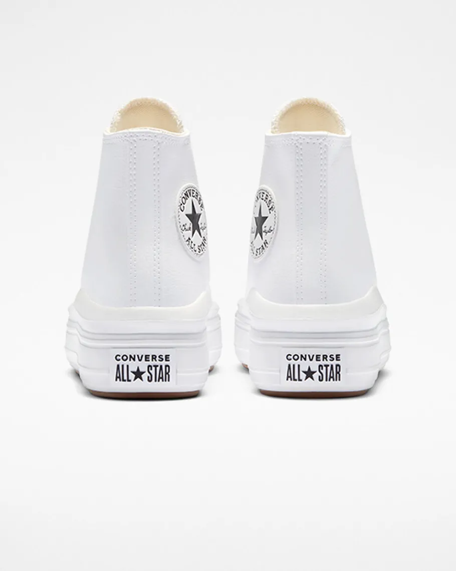 Converse Chuck Taylor All Star Move Platform Foundational Leather*Mujer Corte Alto