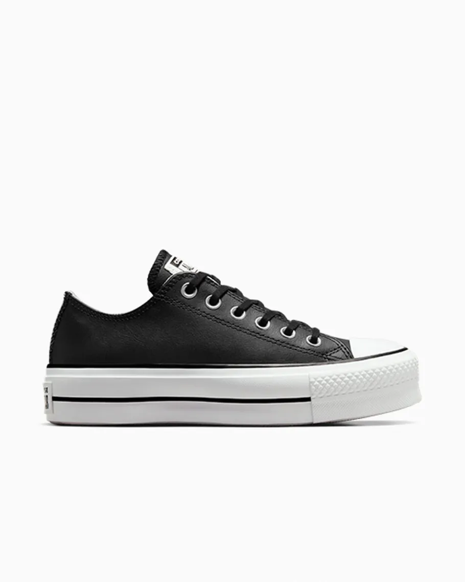 Converse Chuck Taylor All Star Platform Clean Leather*Mujer Corte Bajo | Corte Alto