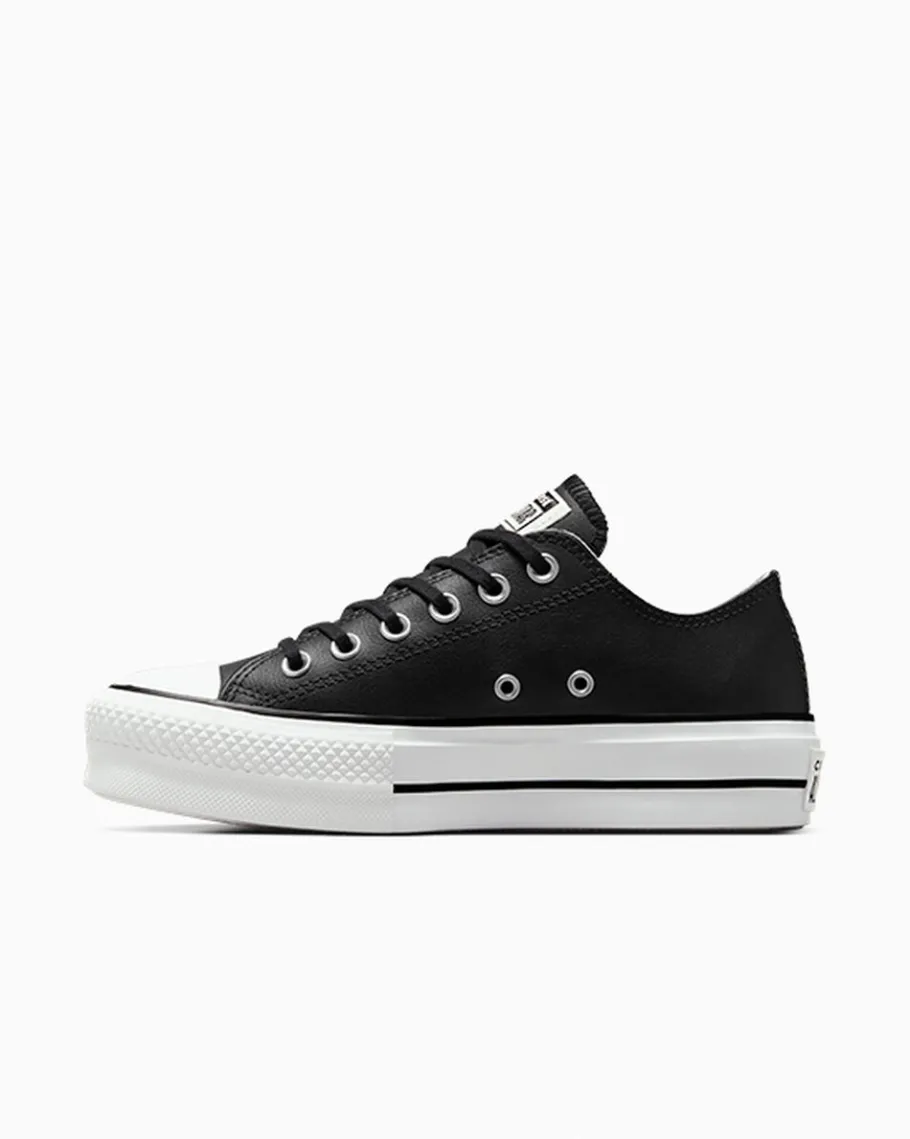 Converse Chuck Taylor All Star Platform Clean Leather*Mujer Corte Bajo | Corte Alto