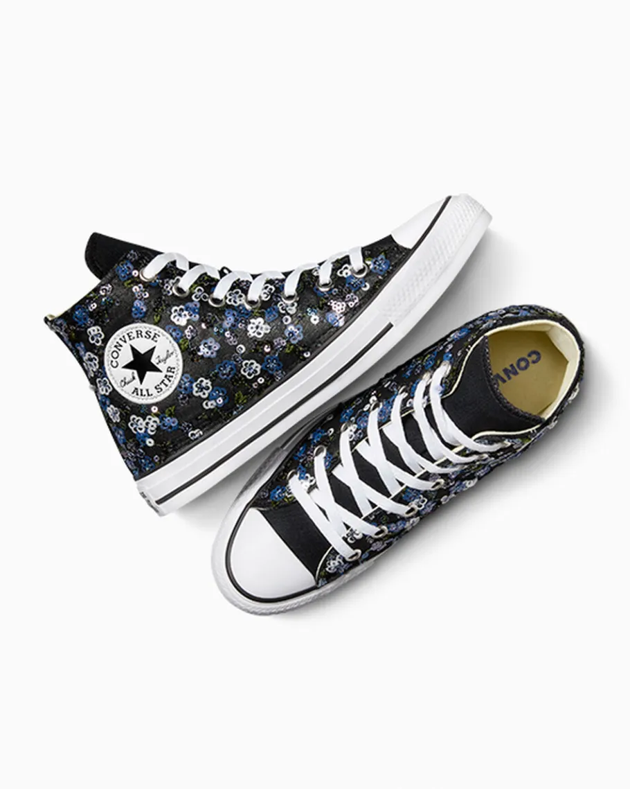 Converse Chuck Taylor Canvas LTD Floral Sequins*Mujer Corte Alto | Corte Bajo