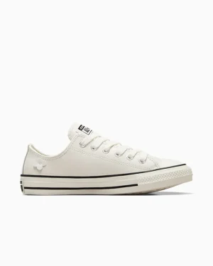 Converse Chuck Taylor All Star Leather 3D Flowers*Mujer Corte Bajo