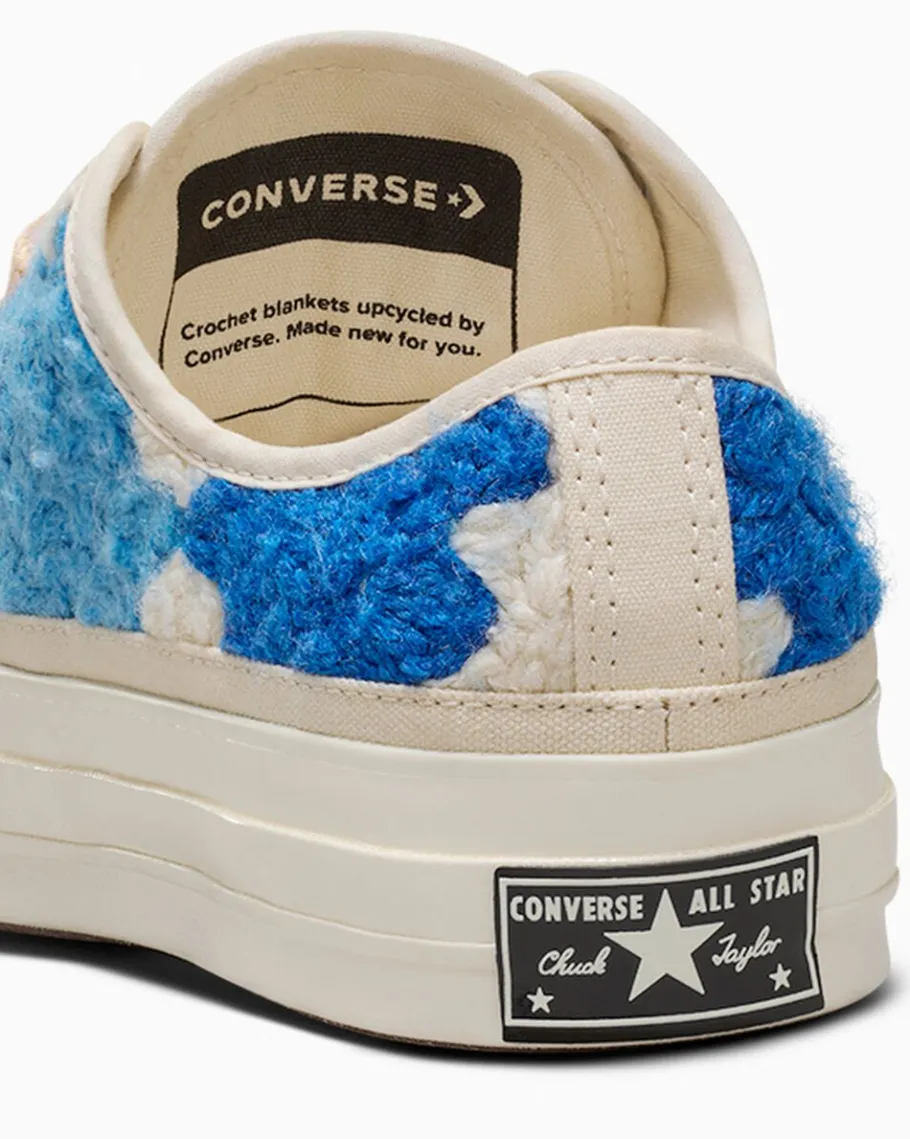 Converse Upcycle Chuck 70 Crochet Blankets*Mujer Corte Bajo | Corte Bajo