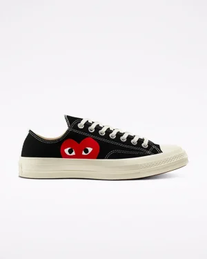 Converse x Comme des Garçons PLAY Chuck 70*Mujer Corte Bajo | Corte Bajo