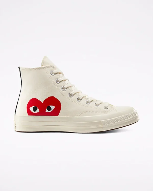 Converse x Comme des Garçons PLAY Chuck 70*Mujer Corte Alto | Corte Bajo