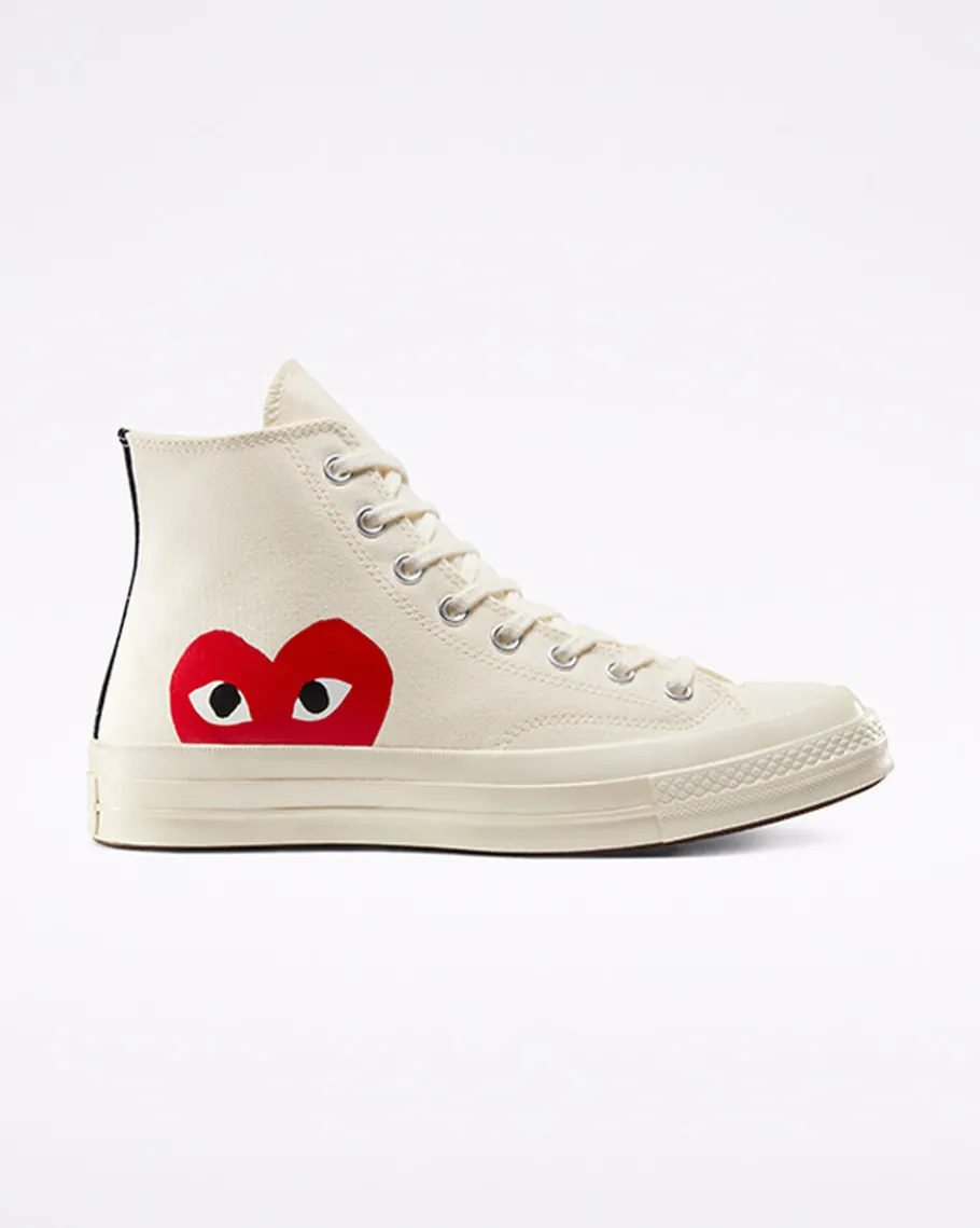 Converse x Comme des Garçons PLAY Chuck 70*Mujer Corte Alto | Corte Bajo
