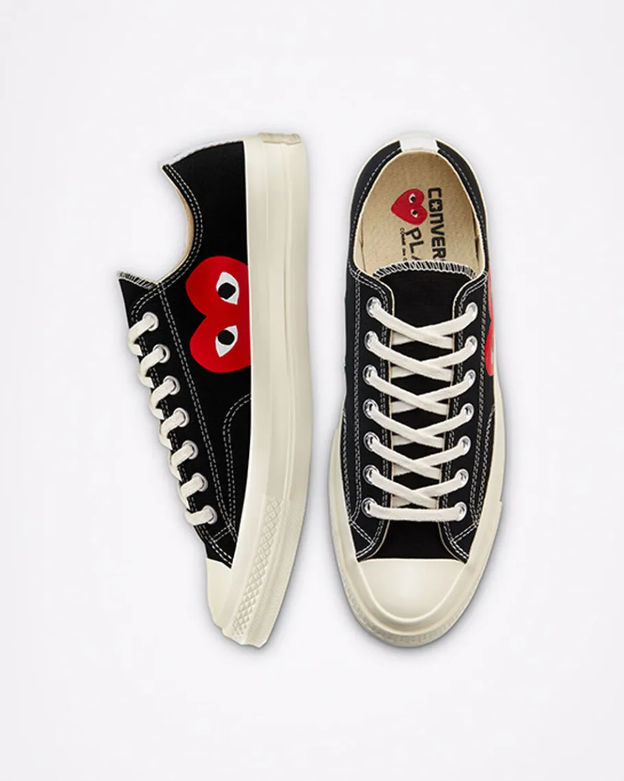 Converse x Comme des Garçons PLAY Chuck 70*Mujer Corte Bajo | Corte Bajo