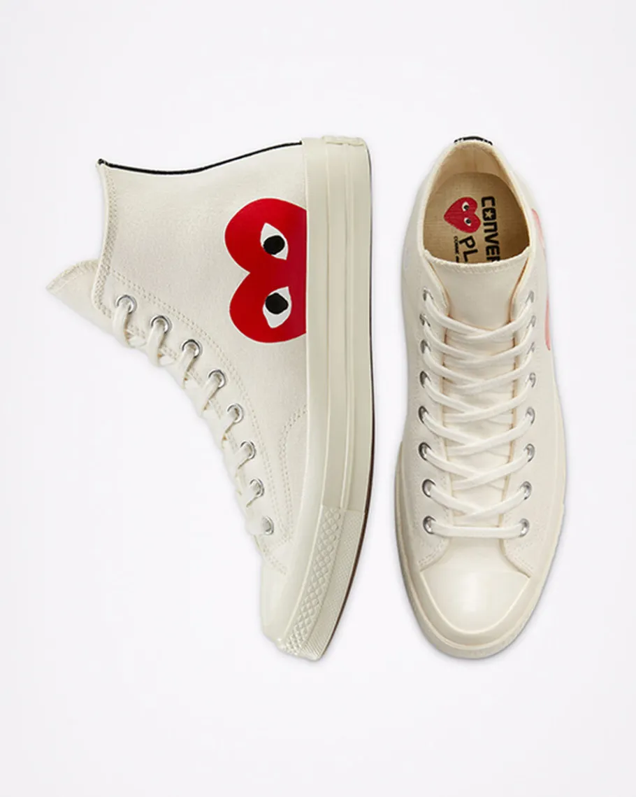 Converse x Comme des Garçons PLAY Chuck 70*Mujer Corte Alto | Corte Bajo