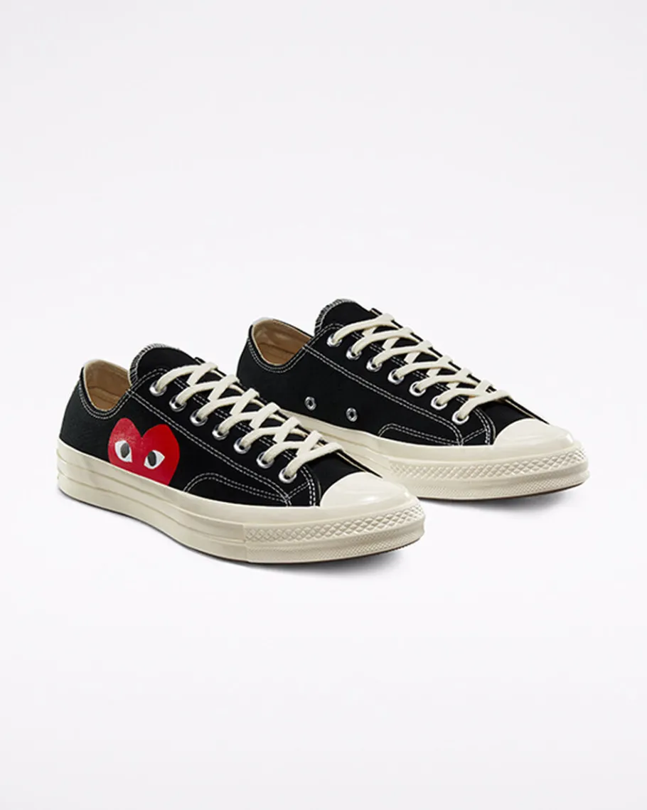 Converse x Comme des Garçons PLAY Chuck 70*Mujer Corte Bajo | Corte Bajo