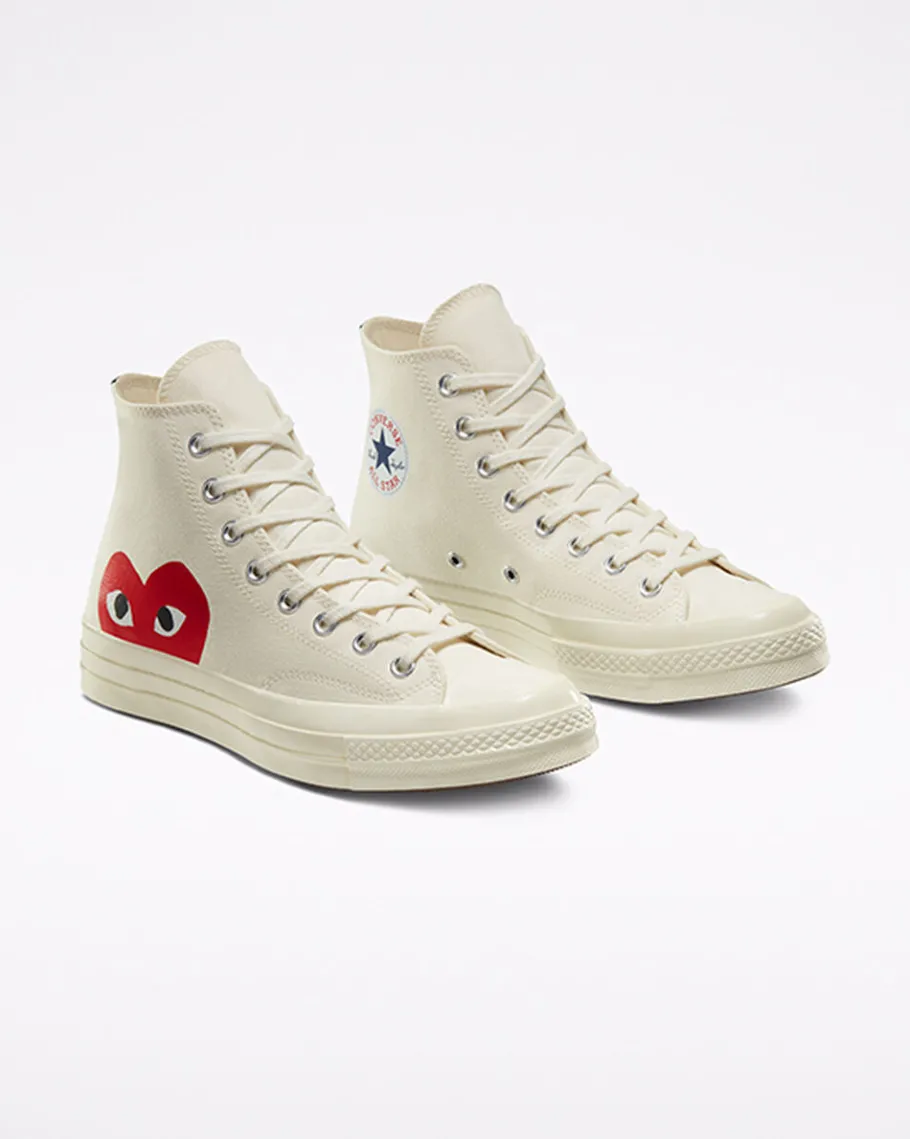 Converse x Comme des Garçons PLAY Chuck 70*Mujer Corte Alto | Corte Bajo