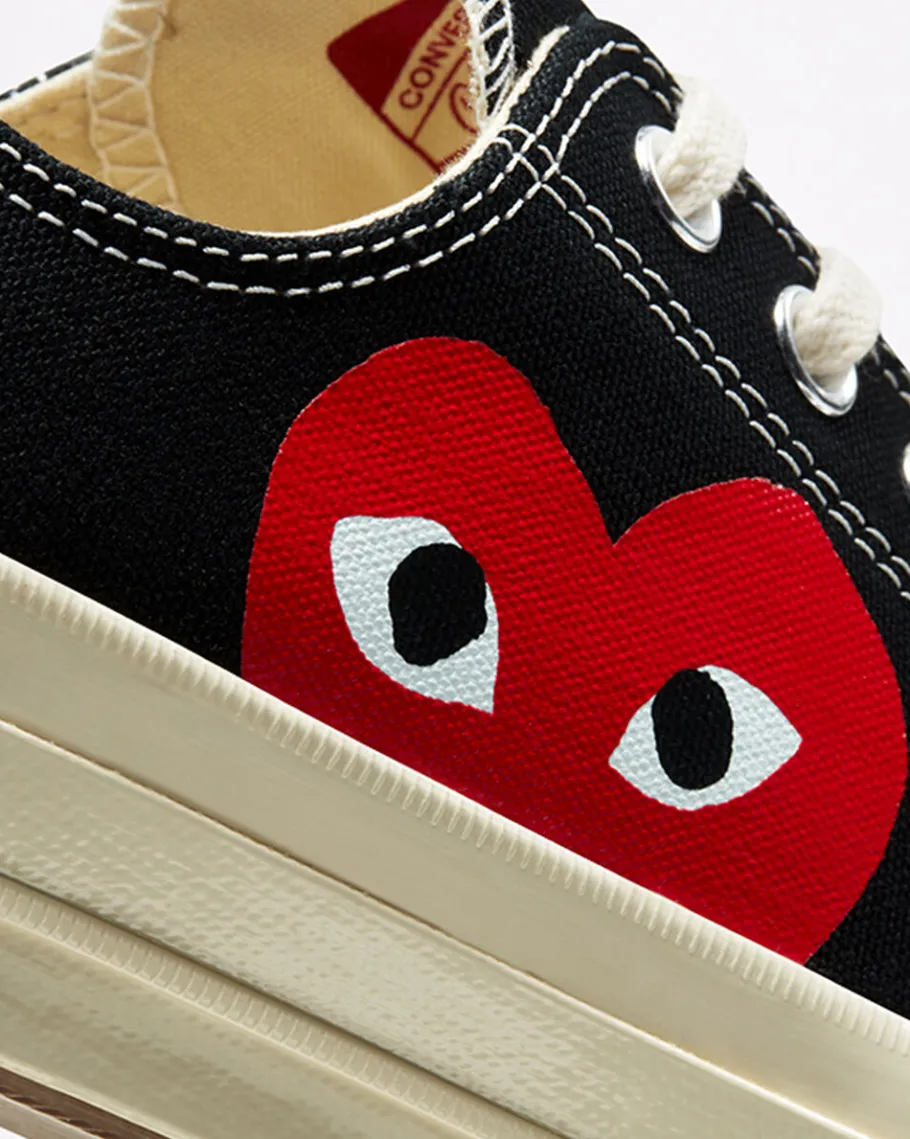 Converse x Comme des Garçons PLAY Chuck 70*Mujer Corte Bajo | Corte Bajo