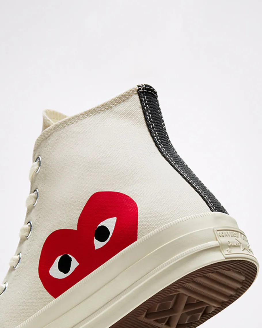 Converse x Comme des Garçons PLAY Chuck 70*Mujer Corte Alto | Corte Bajo