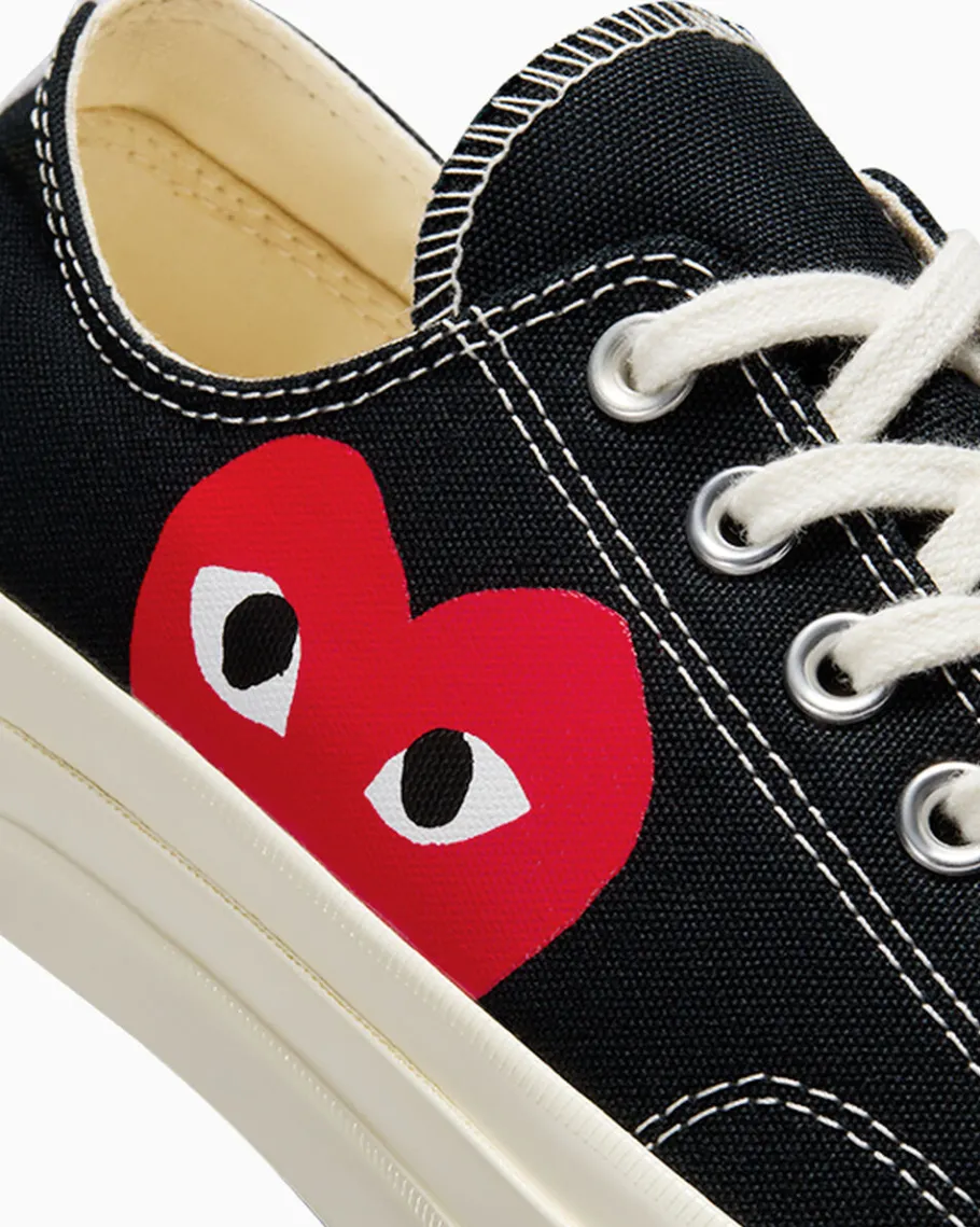 Converse x Comme des Garçons PLAY Chuck 70*Mujer Corte Bajo | Corte Bajo