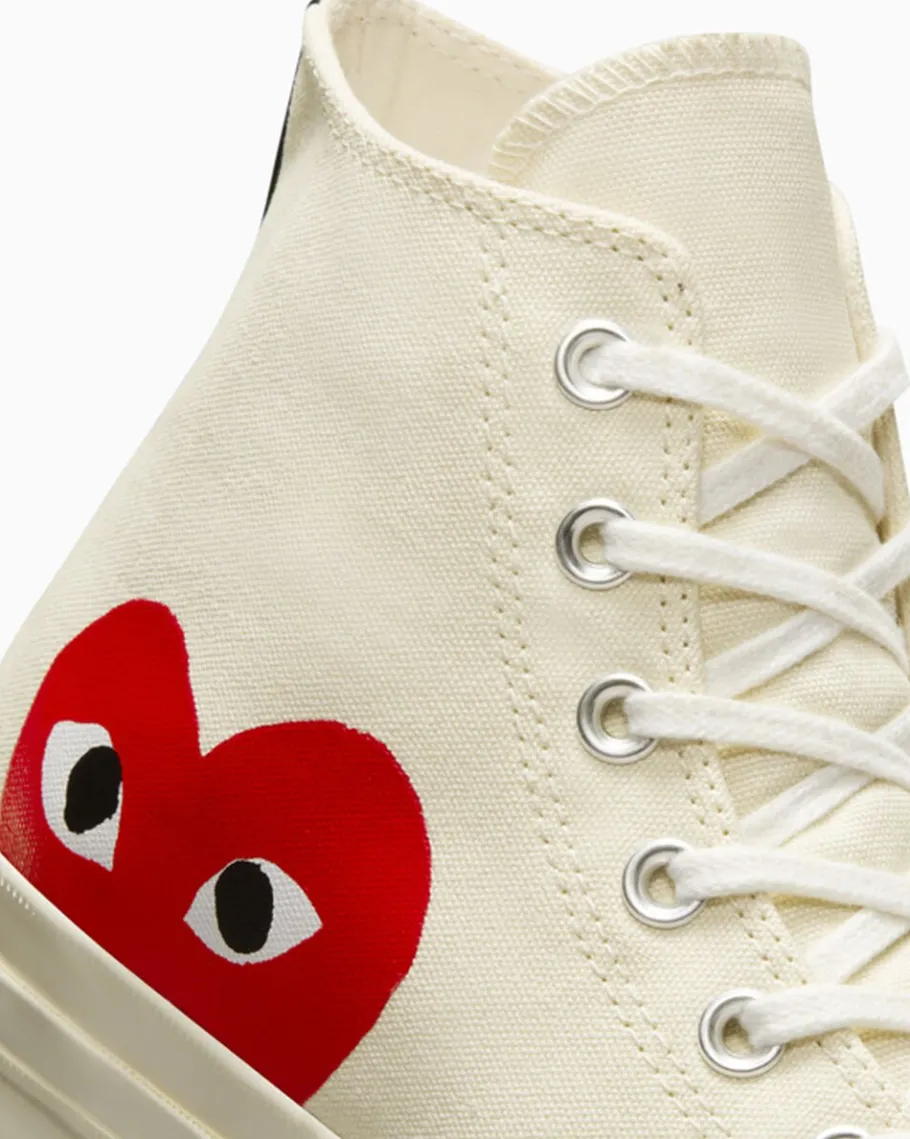 Converse x Comme des Garçons PLAY Chuck 70*Mujer Corte Alto | Corte Bajo