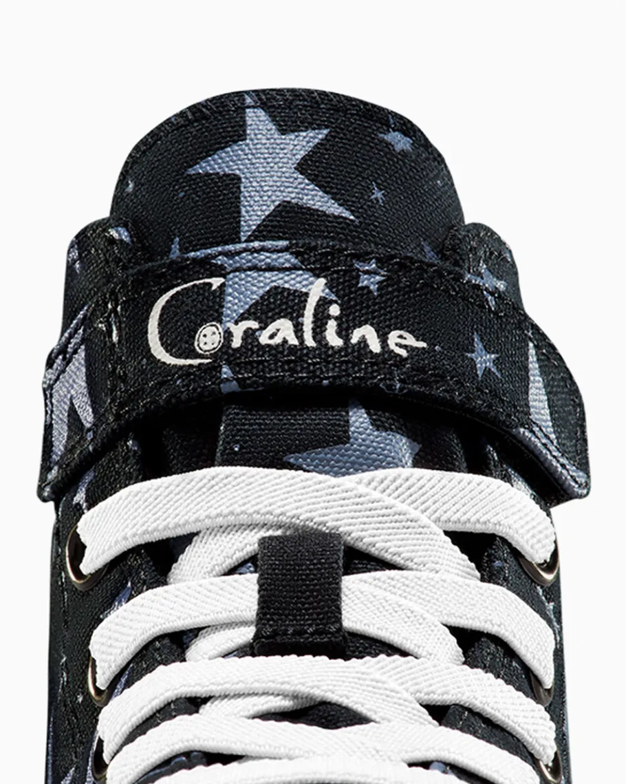 Converse x Coraline Chuck Taylor All Star Easy On*Niños Corte Alto | Niños Pequeños (4-8 Años)