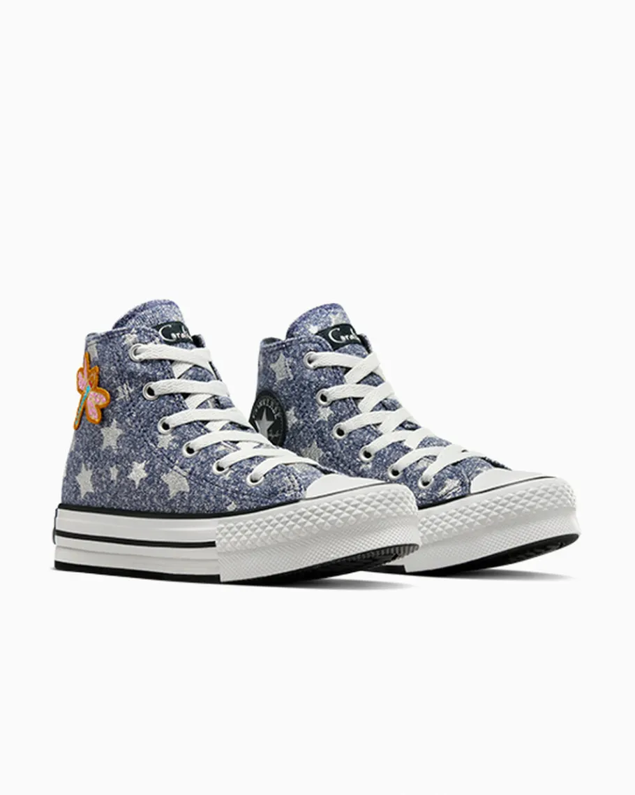 Converse x Coraline Chuck Taylor All Star EVA Lift Platform*Niños Niños Pequeños (4-8 Años) | Corte Alto