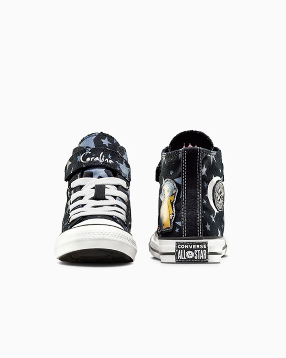 Converse x Coraline Chuck Taylor All Star Easy On*Niños Corte Alto | Niños Pequeños (4-8 Años)