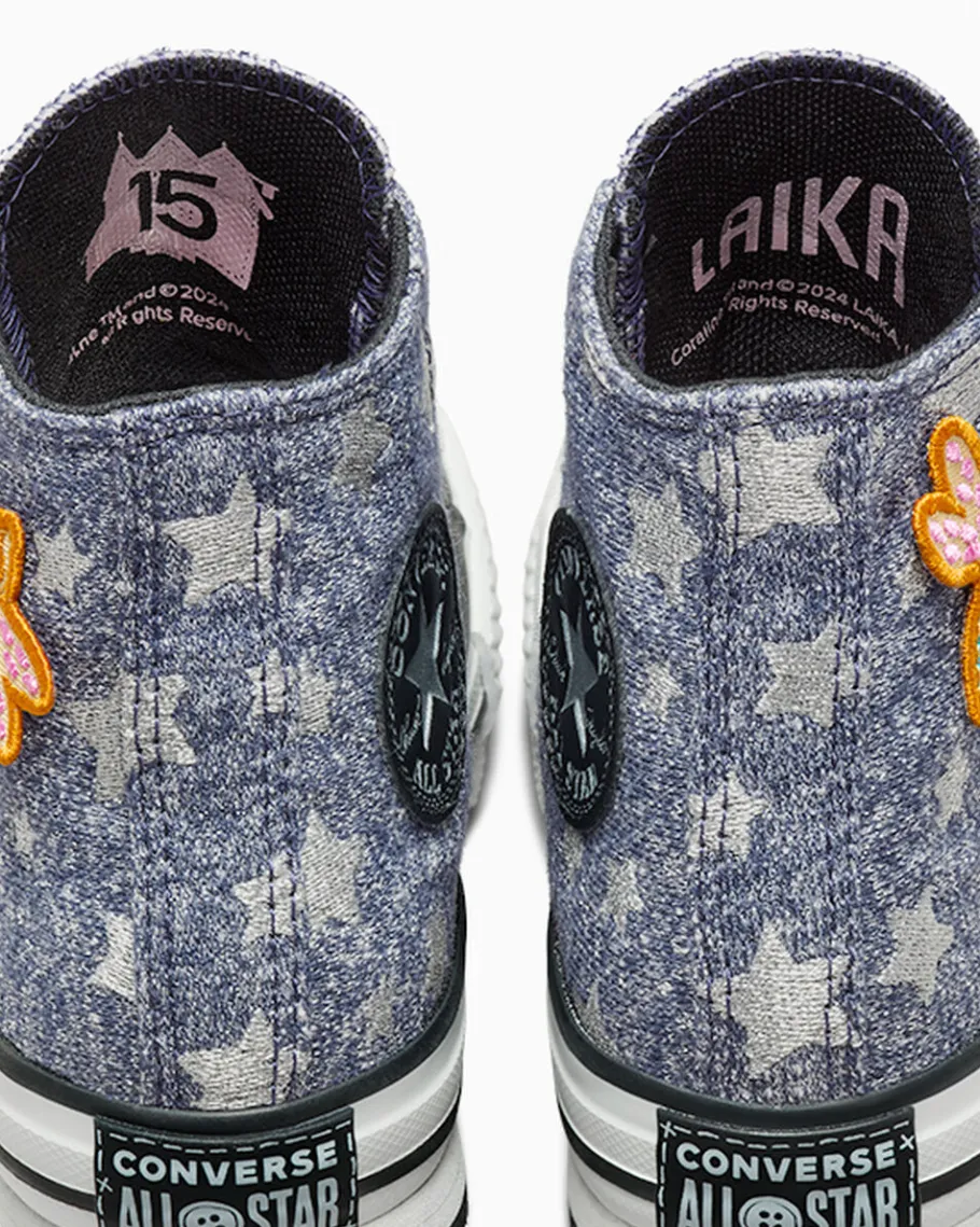 Converse x Coraline Chuck Taylor All Star EVA Lift Platform*Niños Niños Pequeños (4-8 Años) | Corte Alto