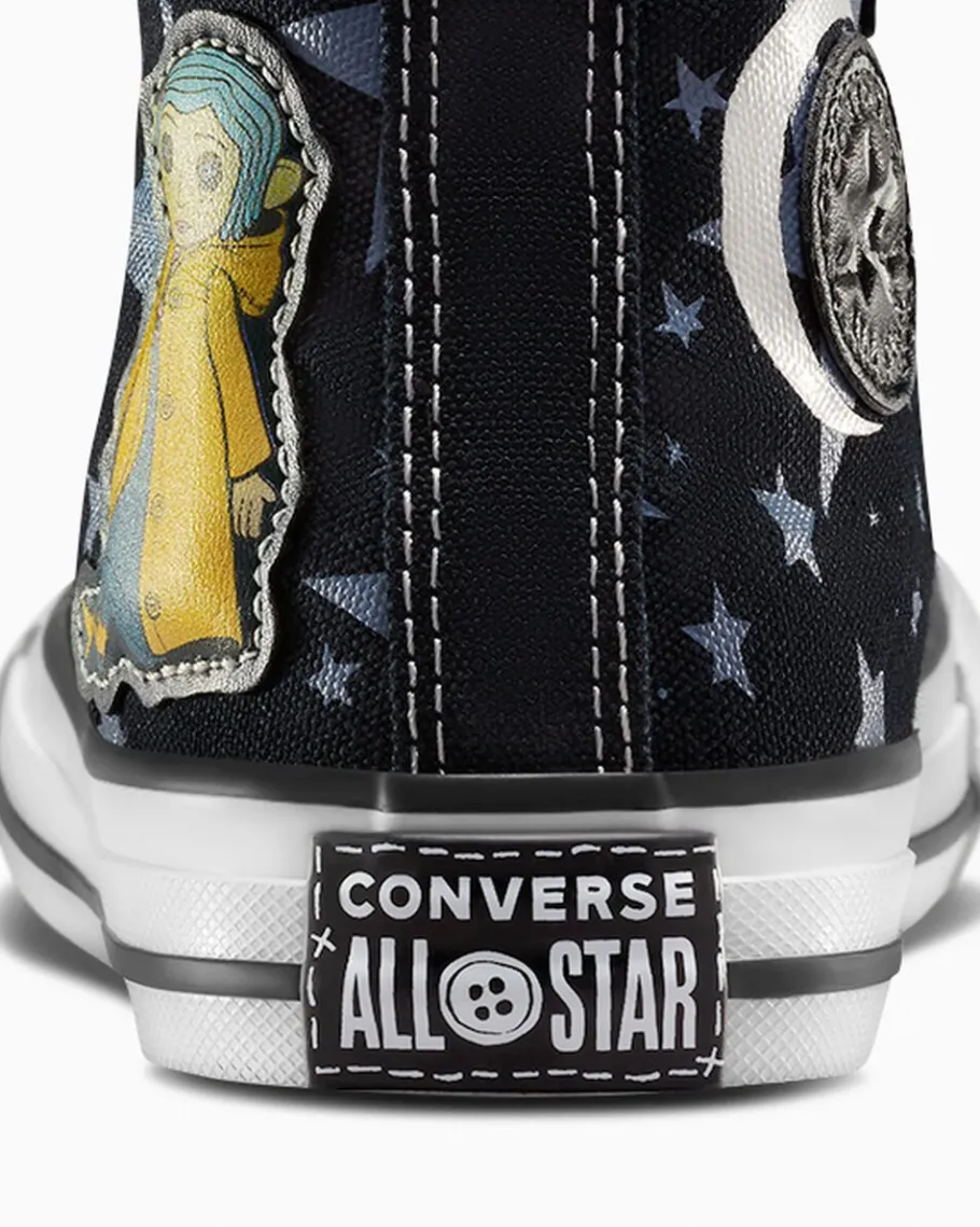 Converse x Coraline Chuck Taylor All Star Easy On*Niños Corte Alto | Niños Pequeños (4-8 Años)