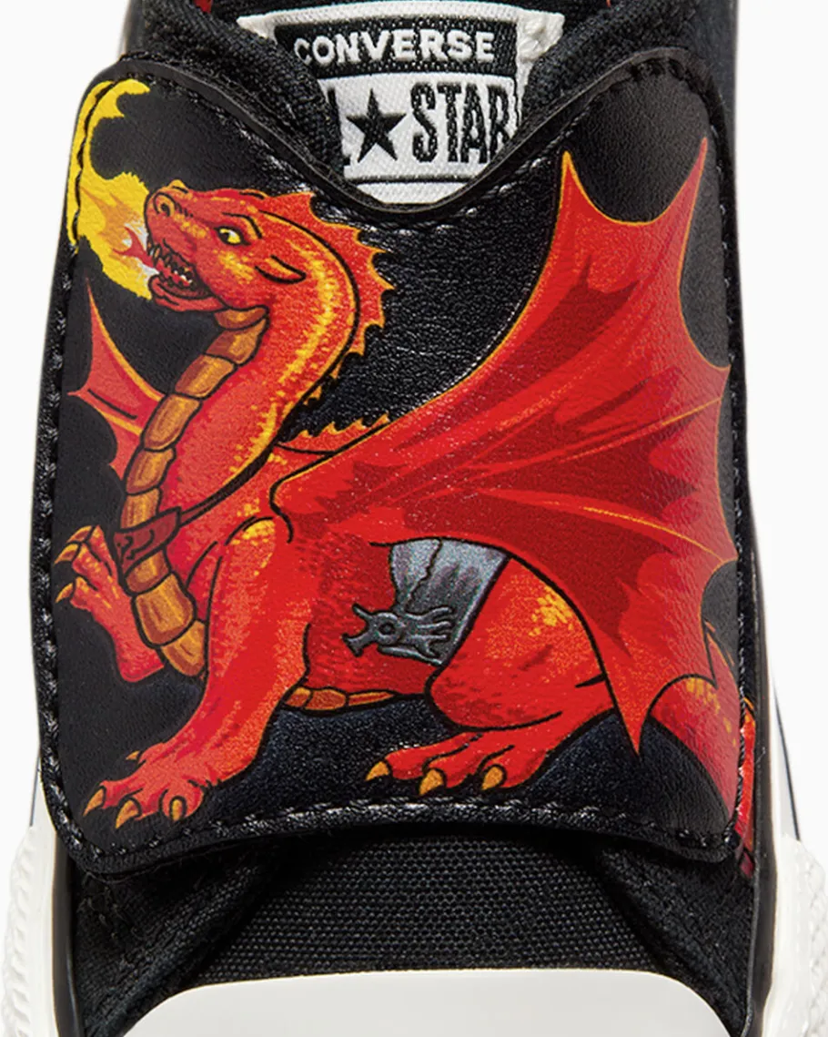 Converse x Dungeons & Dragons Chuck Taylor All Star One Strap*Niños Corte Bajo | Fáciles De Quitar Y De Poner