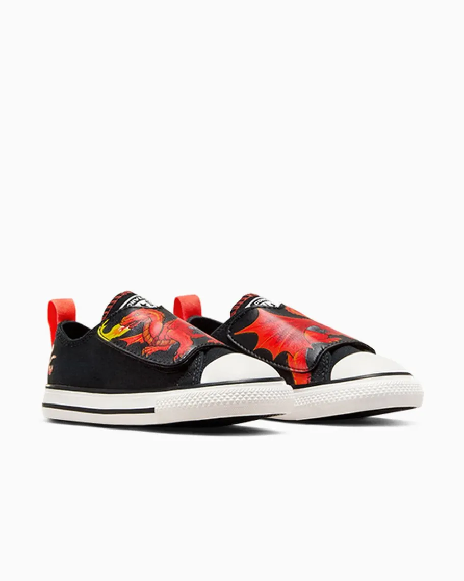 Converse x Dungeons & Dragons Chuck Taylor All Star One Strap*Niños Corte Bajo | Fáciles De Quitar Y De Poner