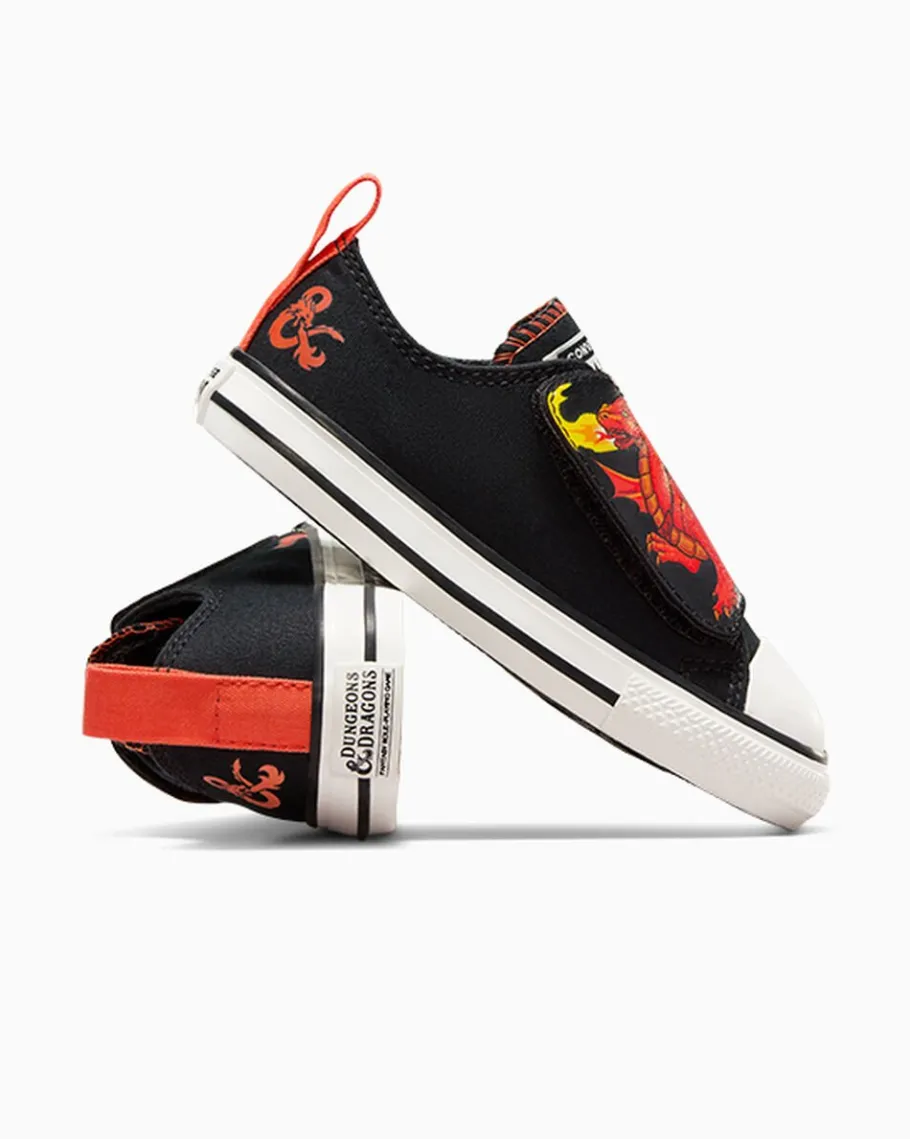 Converse x Dungeons & Dragons Chuck Taylor All Star One Strap*Niños Corte Bajo | Fáciles De Quitar Y De Poner