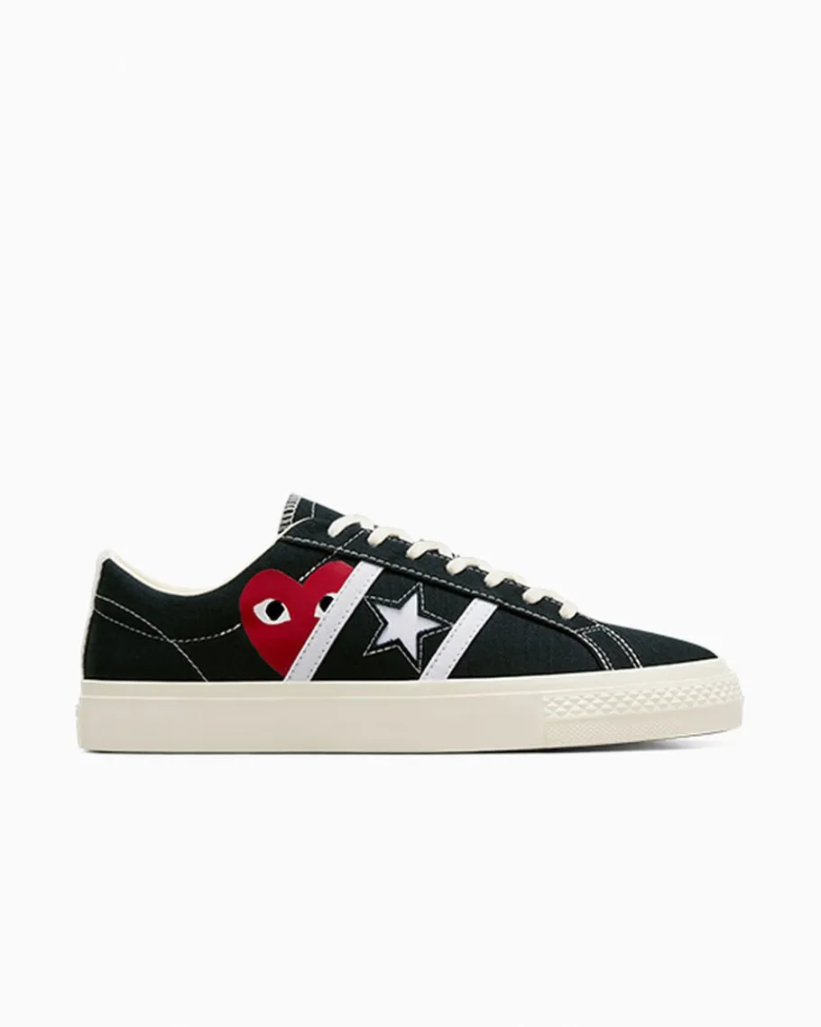 Converse x PLAY Comme des Garçons One Star Academy Pro*Mujer Corte Bajo