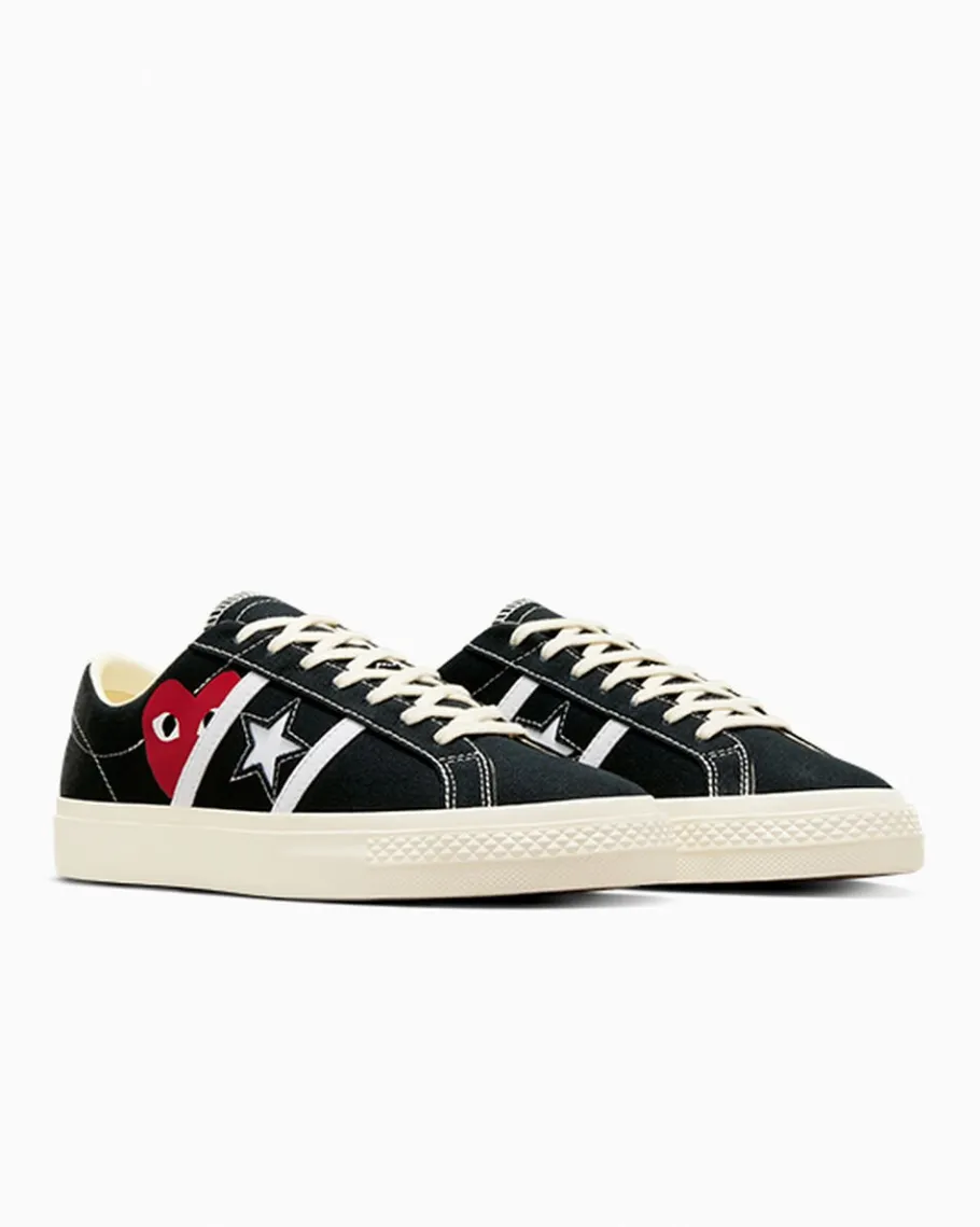 Converse x PLAY Comme des Garçons One Star Academy Pro*Mujer Corte Bajo
