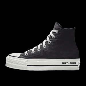 Converse Custom Chuck Taylor All Star Lift Platform Pride By You*Mujer Corte Alto | Corte Bajo