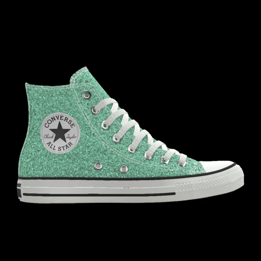 Converse Custom Chuck Taylor All Star Glitter By You*Mujer Corte Alto | Corte Bajo