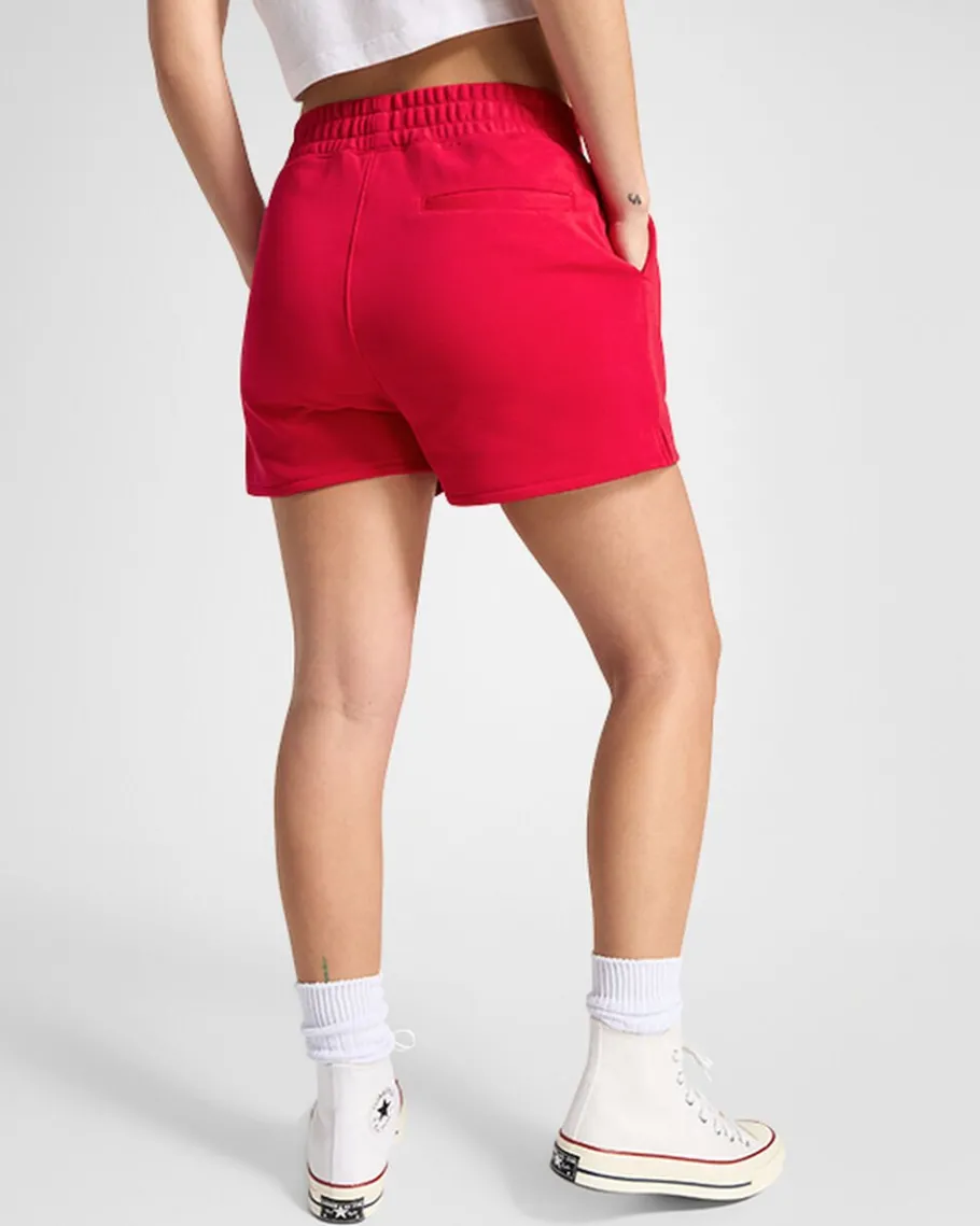 Converse French Terry Shorts*Mujer Pantalones Largos Y Cortos
