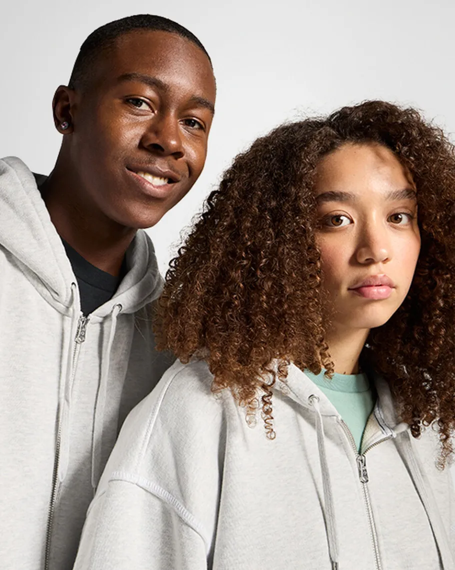 Converse Go-To Star Chevron Full-Zip Hoodie*Hombre Partes De Arriba Y Camisetas | Chaquetas Y Sudaderas