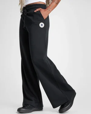 Converse Knit Wide Leg Pants*Mujer Pantalones Largos Y Cortos