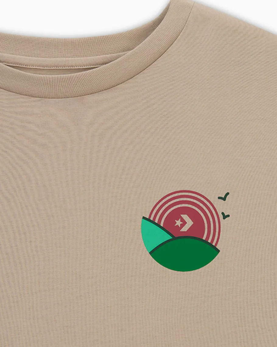 Converse Leaf T-Shirt*Hombre Partes De Arriba Y Camisetas