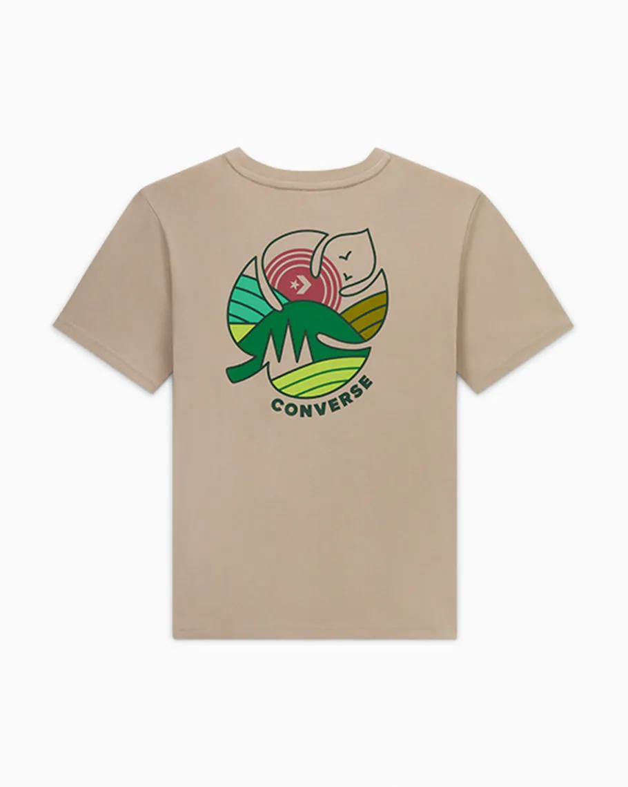 Converse Leaf T-Shirt*Hombre Partes De Arriba Y Camisetas