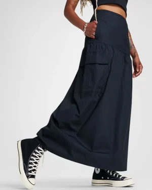 Converse Long Skirt*Mujer Pantalones Largos Y Cortos
