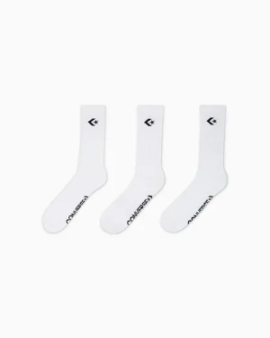 Converse 3-Pack Classic Star Chevron Crew Socks*Hombre Todos Los Accesorios