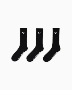 Converse 3-Pack Classic Star Chevron Crew Socks*Hombre Todos Los Accesorios