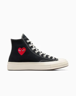 Converse PLAY Comme des Garçons Single Heart Chuck 70*Mujer Corte Alto | Corte Alto