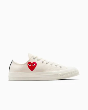 Converse PLAY Comme des Garçons Single Heart Chuck 70*Mujer Corte Bajo | Corte Bajo