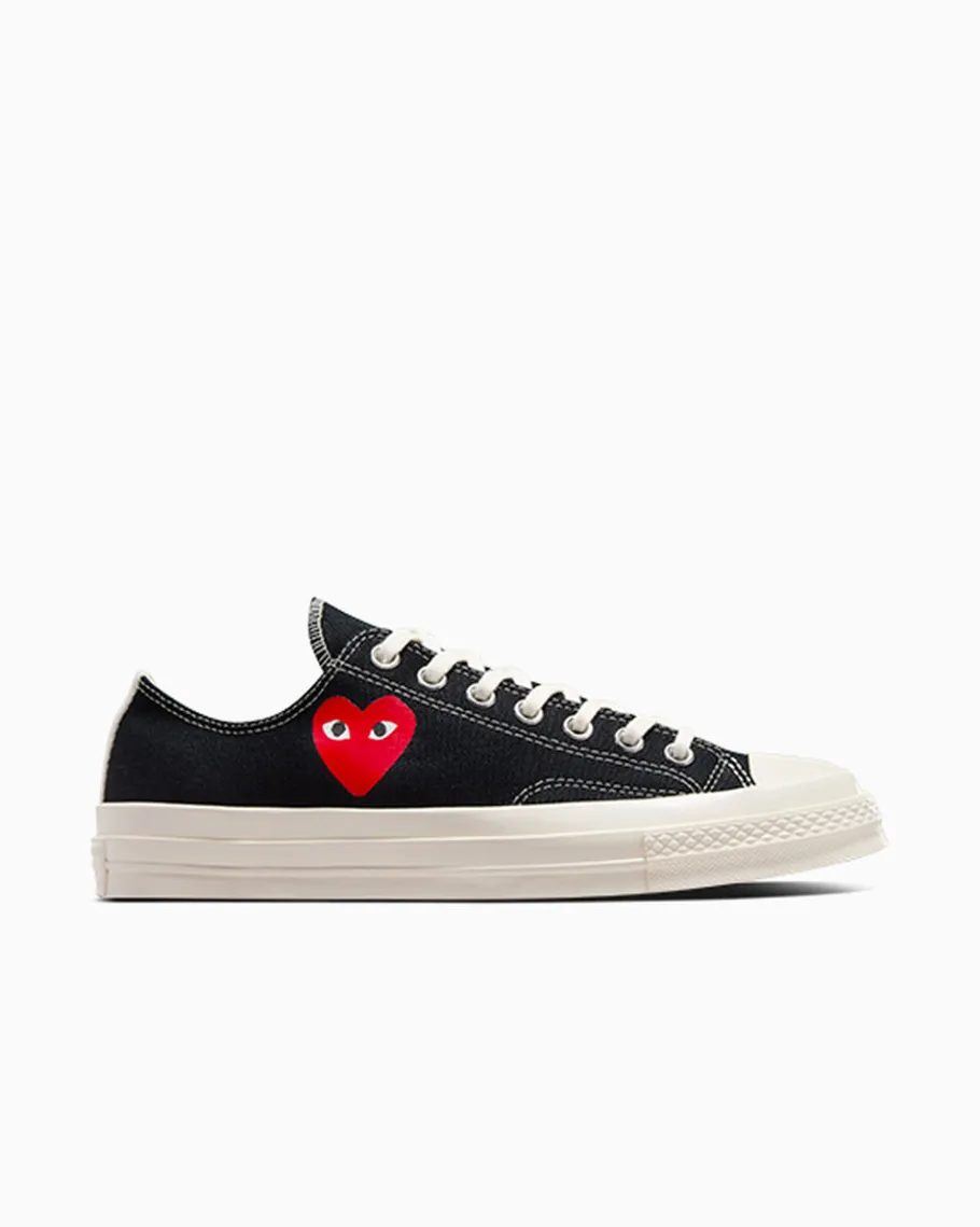 Converse PLAY Comme des Garçons Single Heart Chuck 70*Mujer Corte Bajo | Corte Bajo