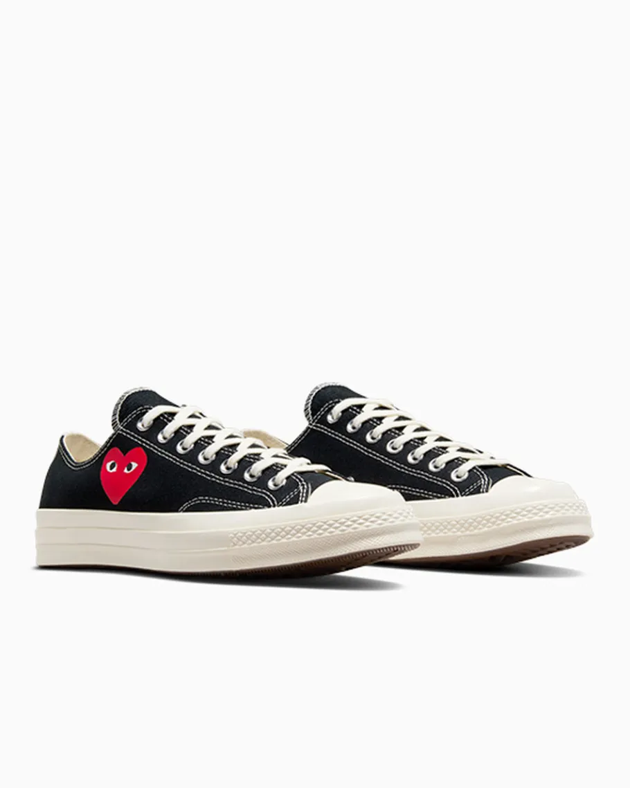 Converse PLAY Comme des Garçons Single Heart Chuck 70*Mujer Corte Bajo | Corte Bajo