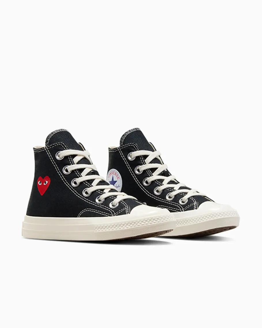 Converse PLAY Comme des Garçons Single Heart Chuck 70*Niños Niña | Niños Pequeños (4-8 Años)