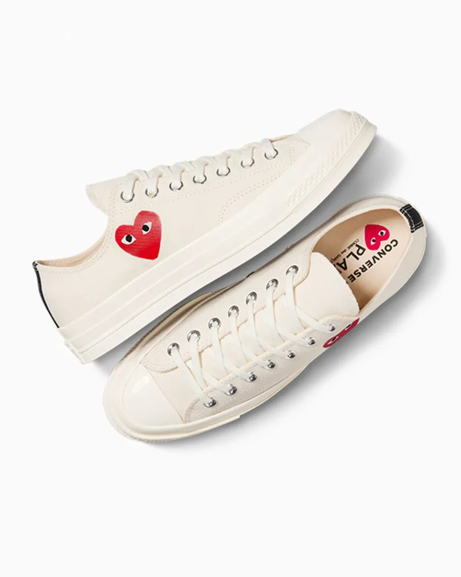 Converse PLAY Comme des Garçons Single Heart Chuck 70*Mujer Corte Bajo | Corte Bajo
