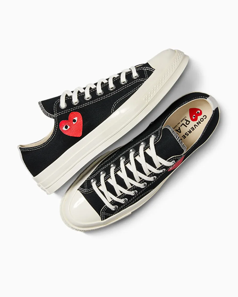 Converse PLAY Comme des Garçons Single Heart Chuck 70*Mujer Corte Bajo | Corte Bajo