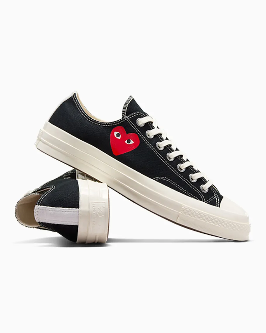 Converse PLAY Comme des Garçons Single Heart Chuck 70*Mujer Corte Bajo | Corte Bajo