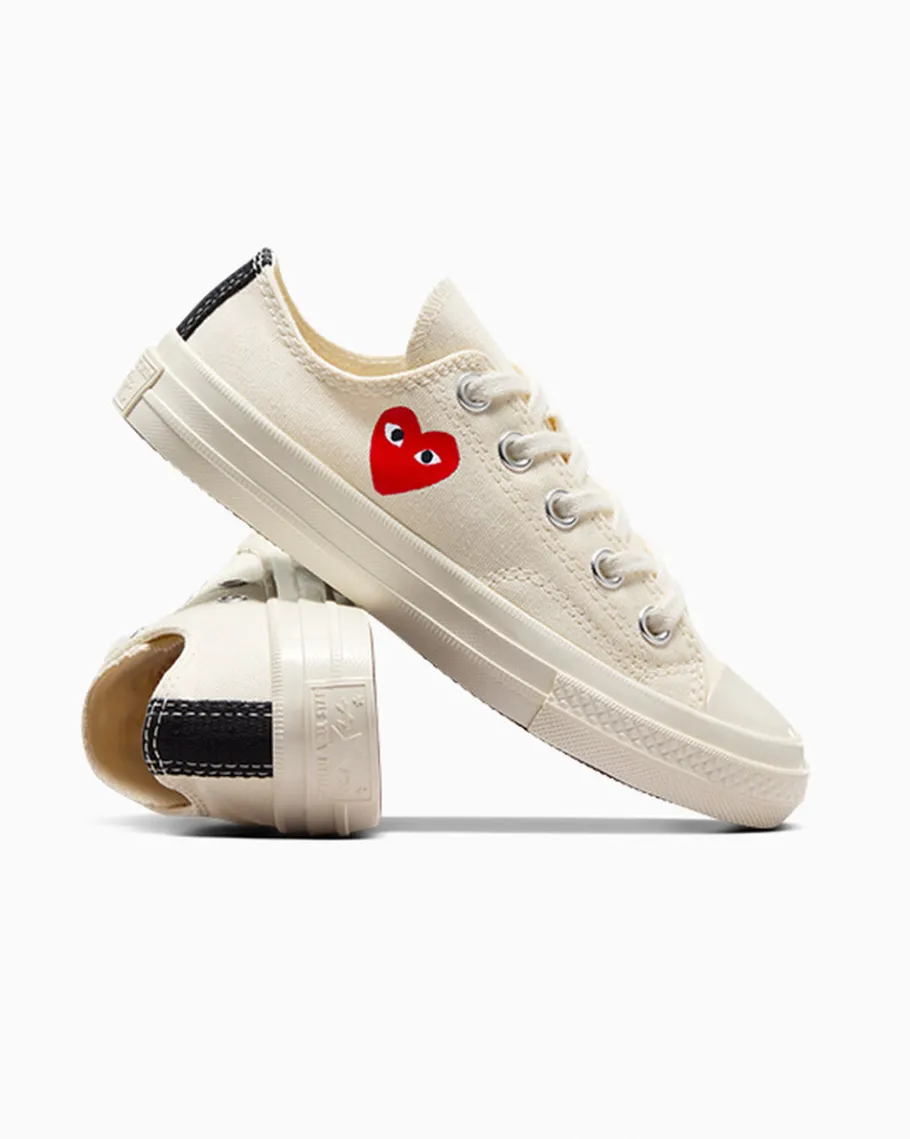 Converse PLAY Comme des Garçons Single Heart Chuck 70*Niños Niños Pequeños (4-8 Años) | Niño